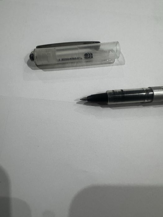Canetas Ponta Fina 0,5mm Rolling Pen, Cor Preta