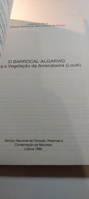 O Barrocal Algarvio, Flora e Vegetação da Amendoeira - J. Malato Beliz