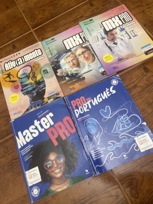 Livros 10ano  curso profissional