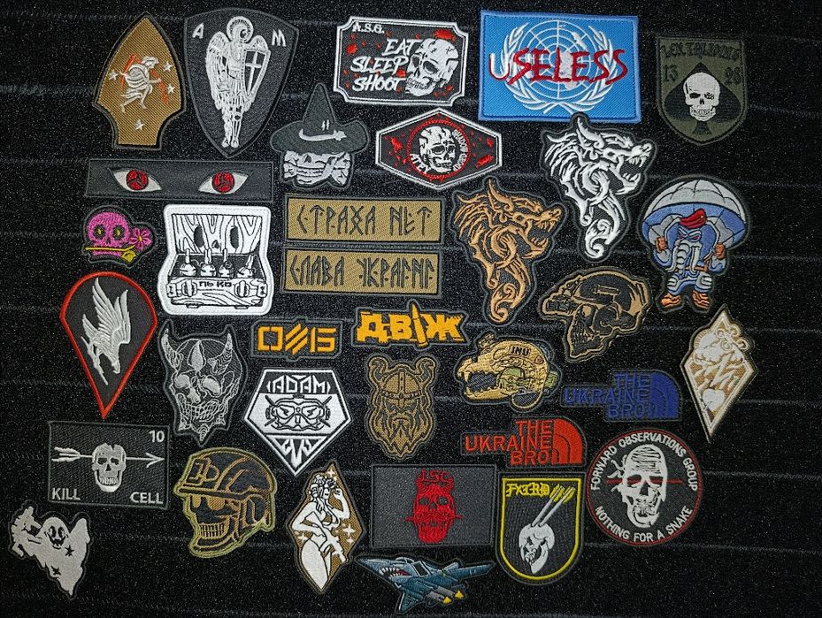 Продам колекцію патчів Шевронів