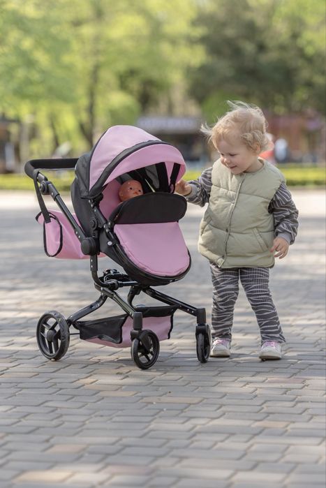 Коляска  Carello для ляльки перекидною ручкою