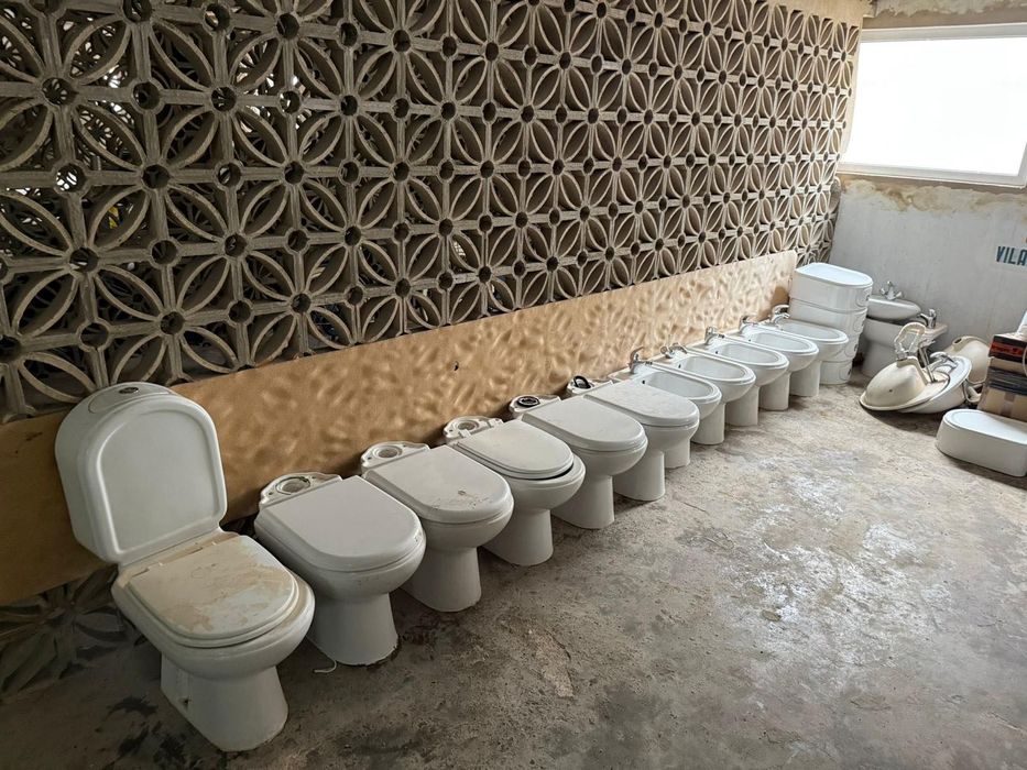 Sanita de chão completa com mochila – usada mas funcional