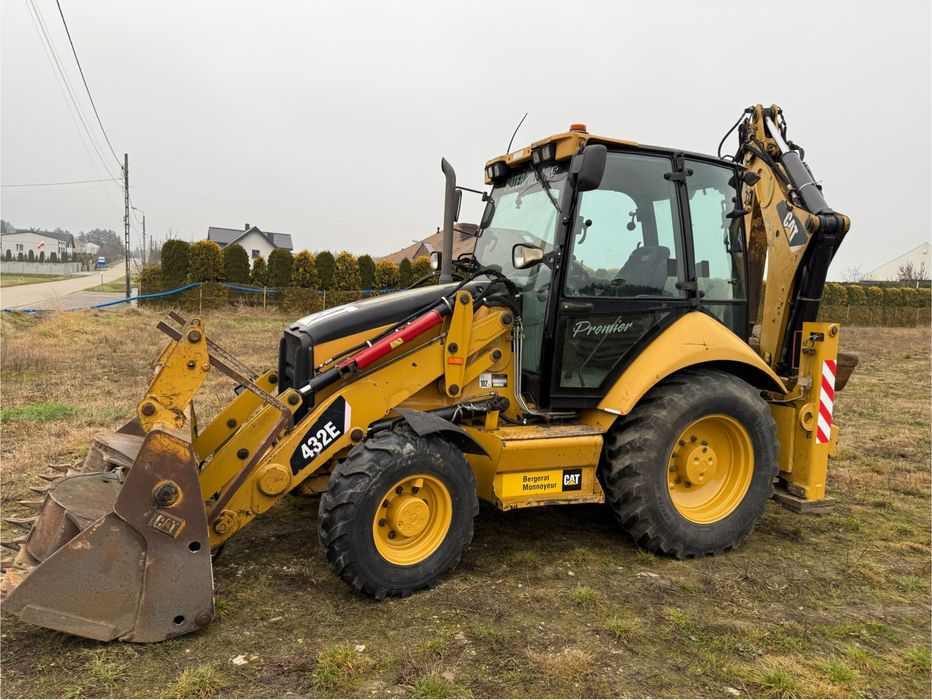 Cat 432E Premier Joystik 5biegow 3łyzki caterpillar koparko -ładowarka