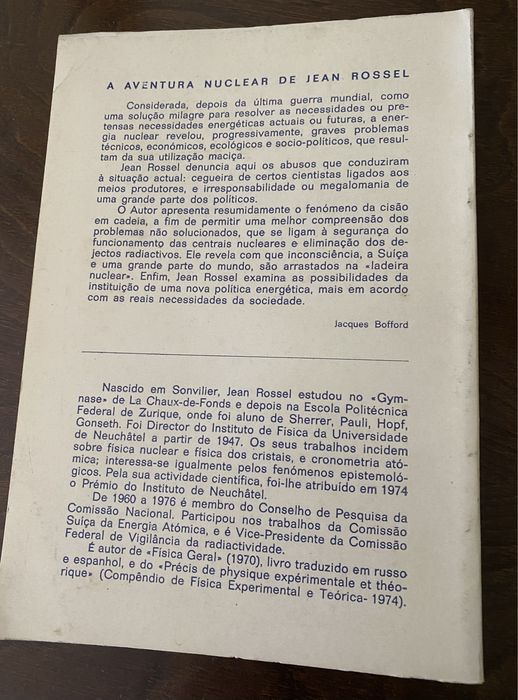 Livro - O risco nuclear