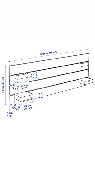Cabeceira cama de casal