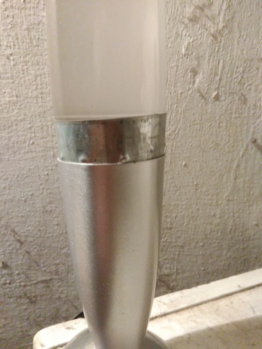 Лава лампа 36 см желтая с адаптером на обычную лампочку.