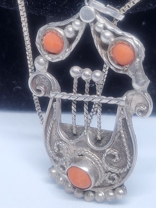 Колье серебро 925