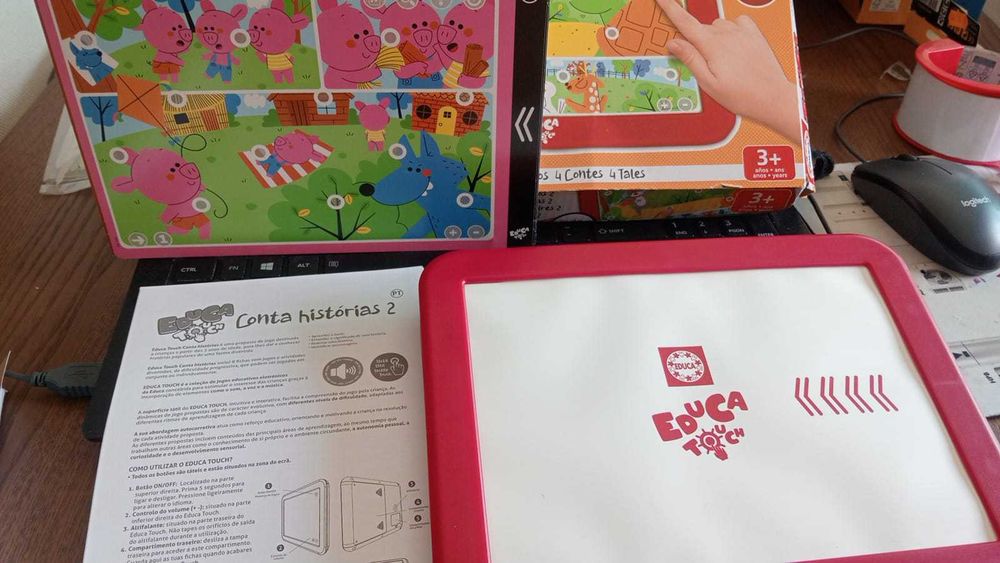 Educa Touch Junior - Conta Histórias 2 Multilingue (Jogo Eletrónico Pedagógico)