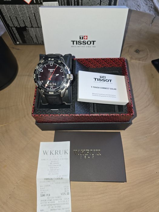 Zegarek Tissot T-TOUCH CONNECT SOLAR 48mm męski
Zegarek Tissot T-TOUCH