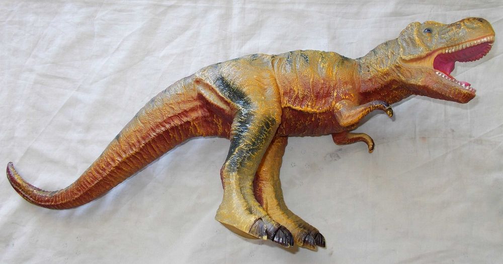 Zabawka / figurka - gumowy dinozaur T-Rex - (67 cm) - Smiki
