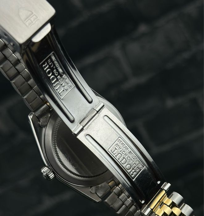 Tudor Prince Oysterdate 74033 White Roman Diamond Factory Dial