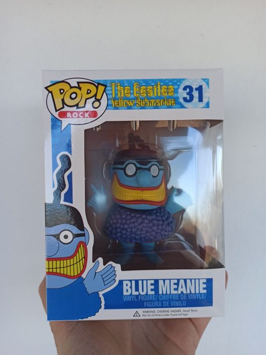 Винилова фигурка Фанко Funko Pop Rocks The Beatles - Blue Meanie 31