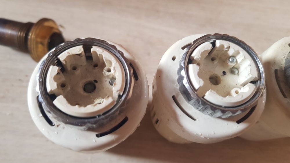 Термоголовка E.C.A. белая 1/2 3A035