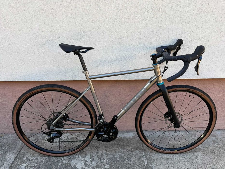 Rower szosowy Ribble endurance CGR Ti, tytanowy, Shimano 105 2x12