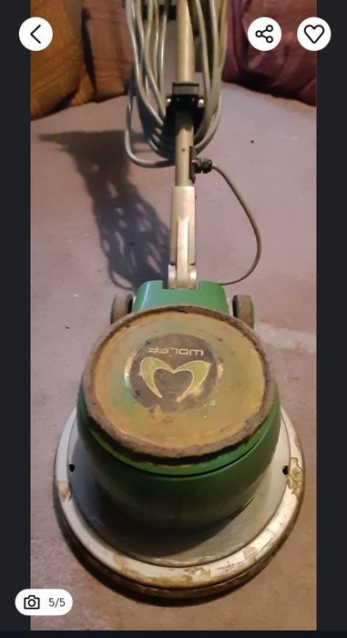 Cykliniarka Cykliniarko Polerka Szlifierka Jednotarczowa Wolff Tango