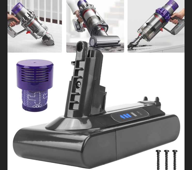 Akumulator zamienna 6000mAh 25.2V DO DYSON V10