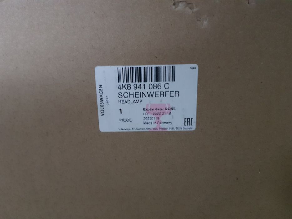 Lampa prawa laser matrix led audi rs6 c8 rs7 a7