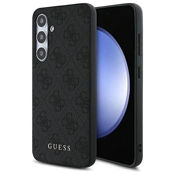 Guess GUHCS24FEG4GFGR S24 FE S721 szary/grey hardcase 4G Metal Gold Lo