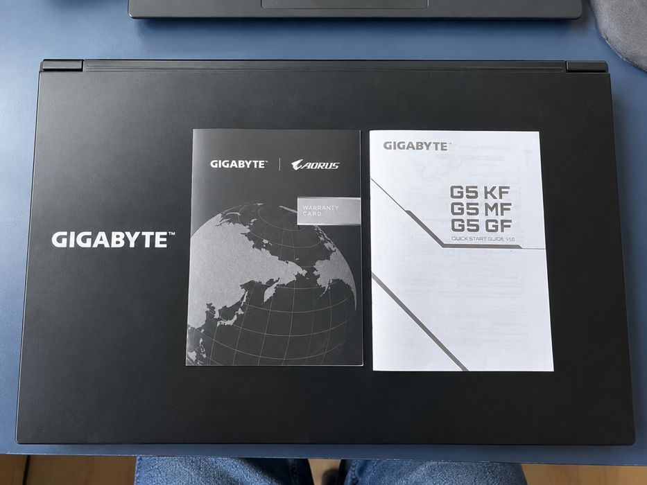 Gigabyte G5 KF – RTX 4060 8GB / i5-12500H / 40GB RAM / 144Hz