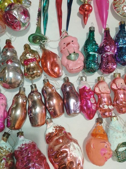 Ёлочные игрушки СССР