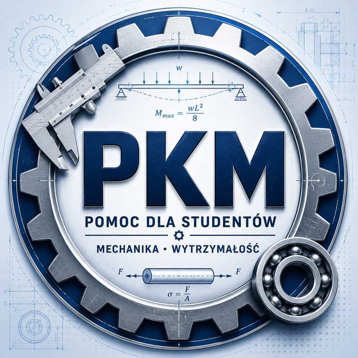 Korepetycje i pomoc inżynierska – PKM, Mechanika Techniczna, Mechanika Budowli, Wytrzymałość Materiałów, Fizyka, Autocad, CAD