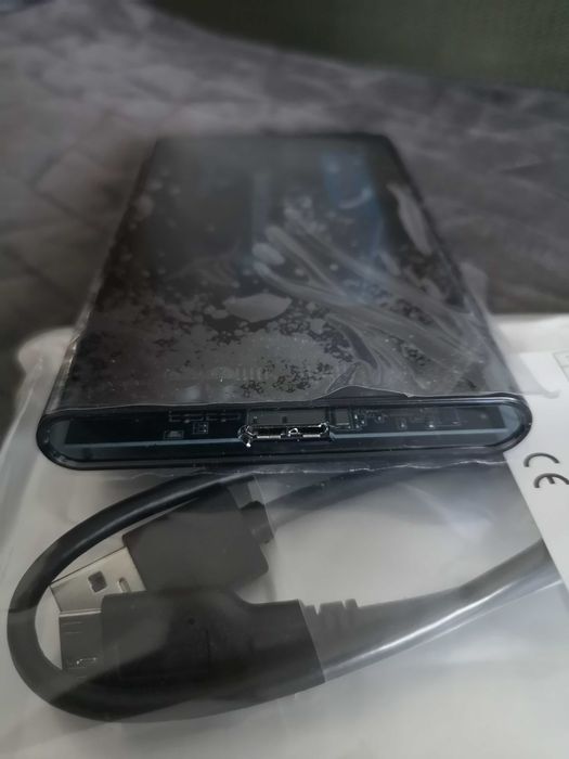 Caixa externa com Disco Rígido SSD 240GB_USB 3.0  (novo)