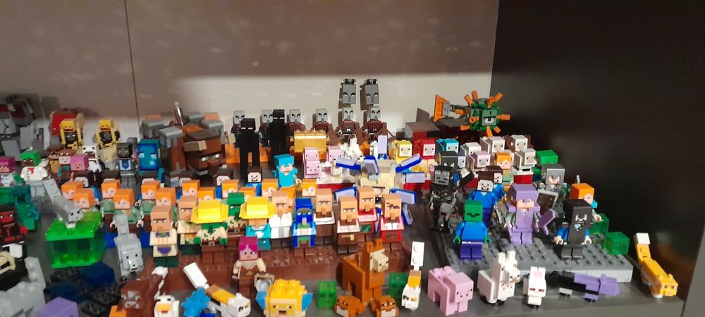 Lego minecraft figurki