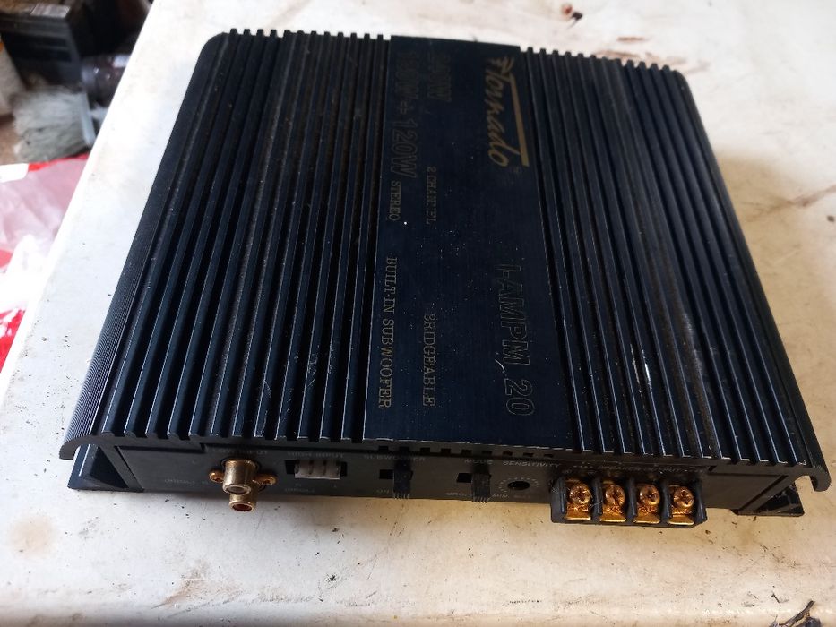 Amplificador do caro 240W Tornado