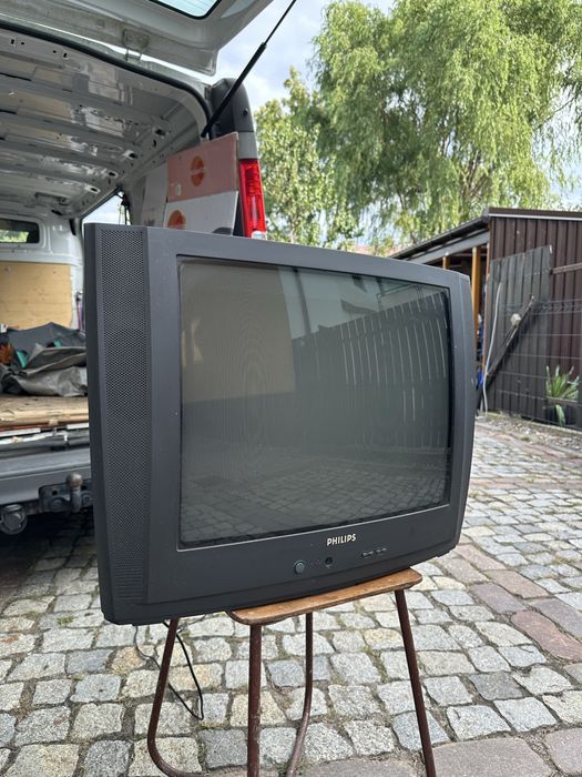 Telewizor Philips duży działający
