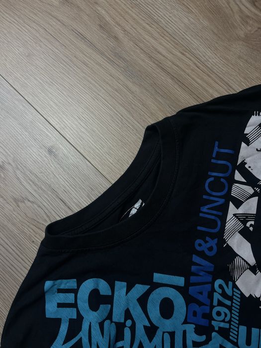 Ecko Unltd Big logo Vintage Męska Koszulka T-shirt SK8 Rap