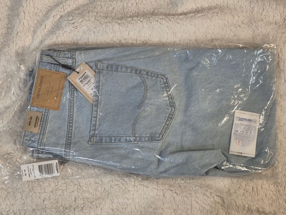 Nowe męskie jeansy Jack&Jones JJICHRIS JJORIGINALl SQ738 (W32, L32)