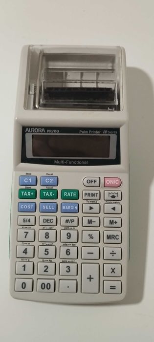 Calculadora com impressora Aurora PR700