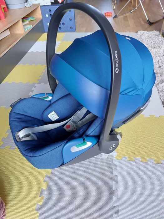 Fotelik z bazą cybex cloud z2 mountain blue