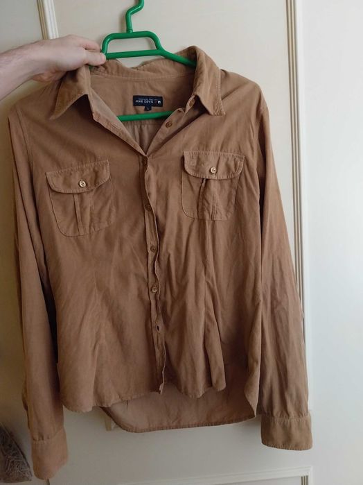 Camisa de Bombazine, Mike Davis, tamanho L
