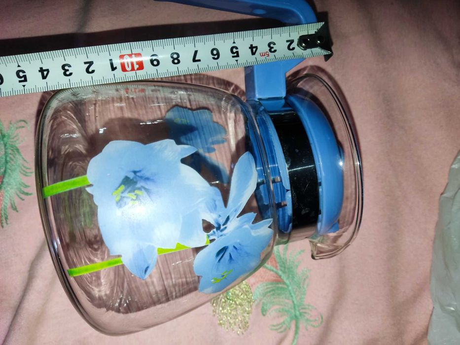 Набір чайник заварник та стакани 6 шт. на металевій підставці