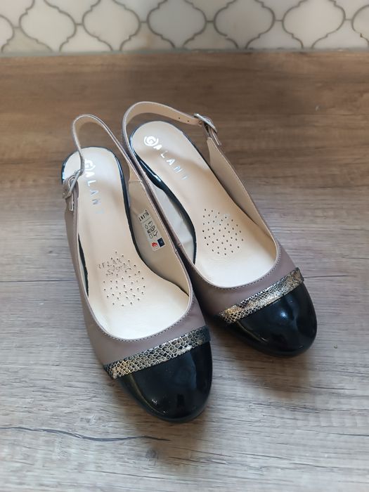 Galant wygodne sandały 37 nowe skóra