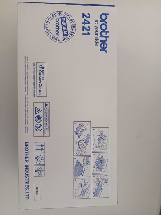 Nowy oryginalny Toner BROTHER TN2421 Czarny