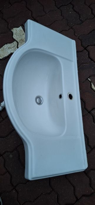 Lavatório de Cerâmica Branco