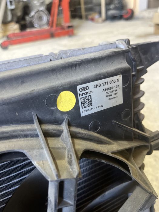 4H0121003N вентилятор дифузор audi a4 a5 a6 a7 a8 взборі 4h0121003