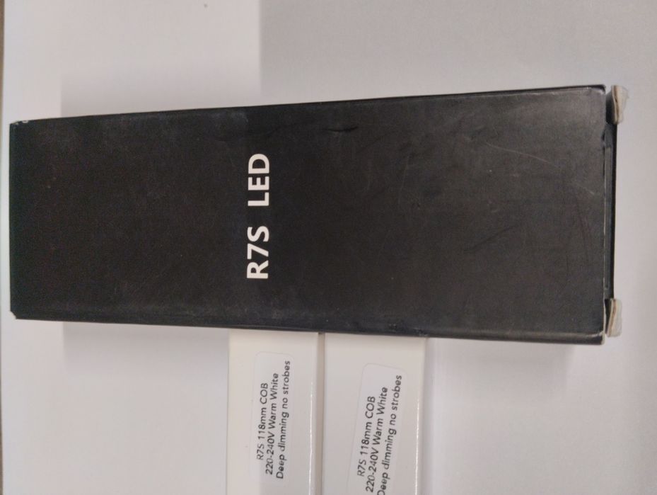 2 шт. Нові світлодіодні лампи  R7S, 118mm