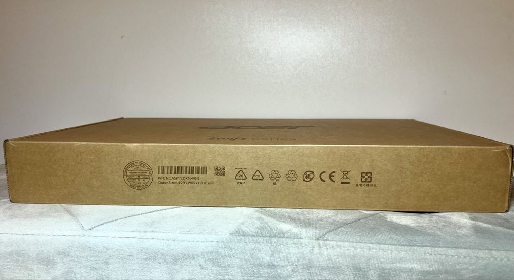 Ноутбук Acer Swift Go 16 SFG16-72-561M 16/512GB Intel Core Ultra 5 125U Steel Gray