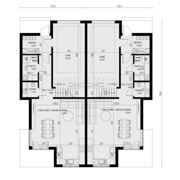 Dom w zabudowie bliźniaczej- 15min od centrum Siedlec