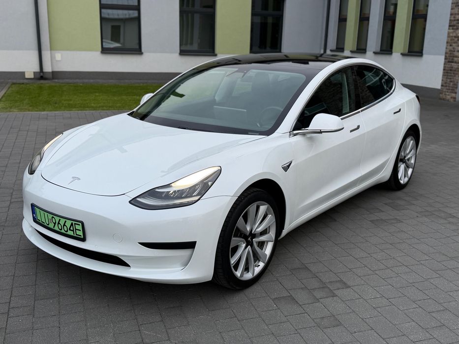 Tesla Model 3 325KM_Standard Range Plus_Europa_Niski przebieg_Sprawna_ZADBANA_