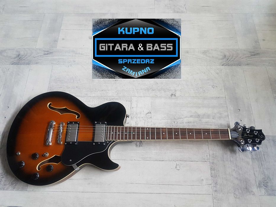 Gitara Samick Royale-semi hollow body-Grover-Sunburst- wysyłka-zamiana