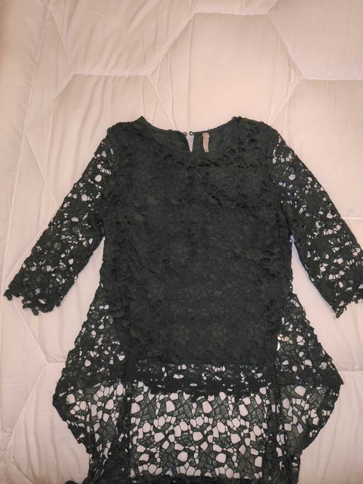 Camisola Verde com Cauda