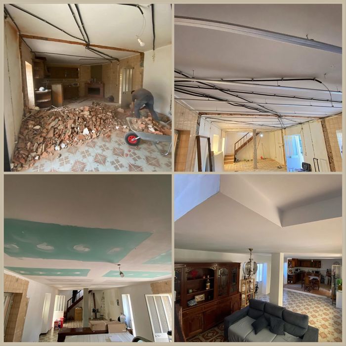 Remodelaçao, limpeza de telhado, reparação doméstica