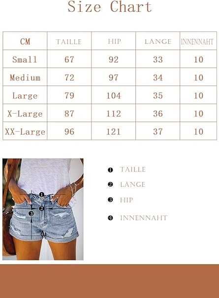 Nowe damskie jeansowe krótkie spodenki / szorty / L !9286!