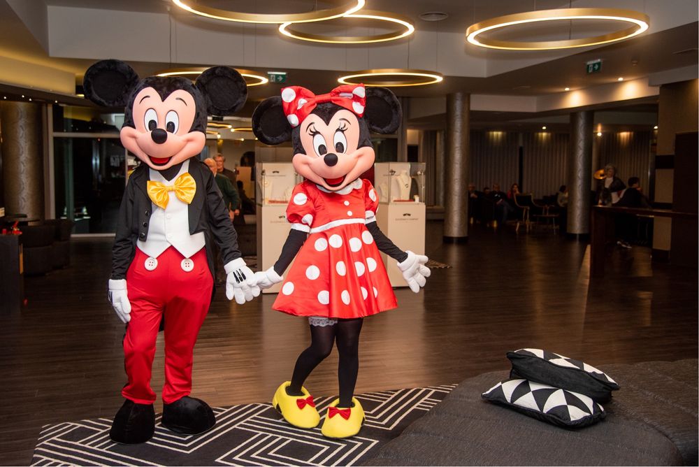 Mascotes Mickey e Minnie