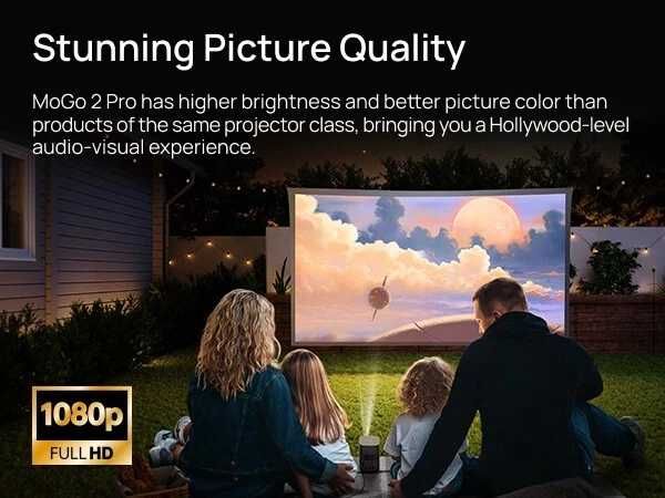 Проєктор XGIMI MoGo 2 Pro 400 ISO Lumens Новий