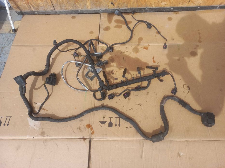 VW Skoda Seat 2.0 2,0 TDI CFF Проводка моторна двигуна Коса форсунок